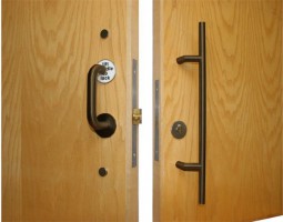 Jeflock Sliding Door Accessible Toilet Lock IBMA Bronze £1,074.50
